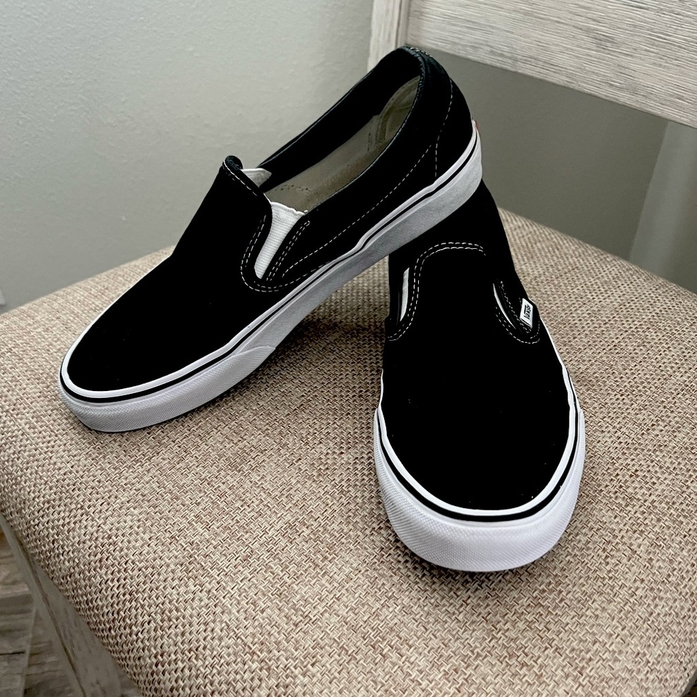 Slip on Vans. Size 8 Men. Size 9.5 Women.